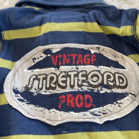 Grain De Blé Baby Boy’s Long Sleeve  T-Shirt  Blue Green Size 12m - Picture 7 of 10